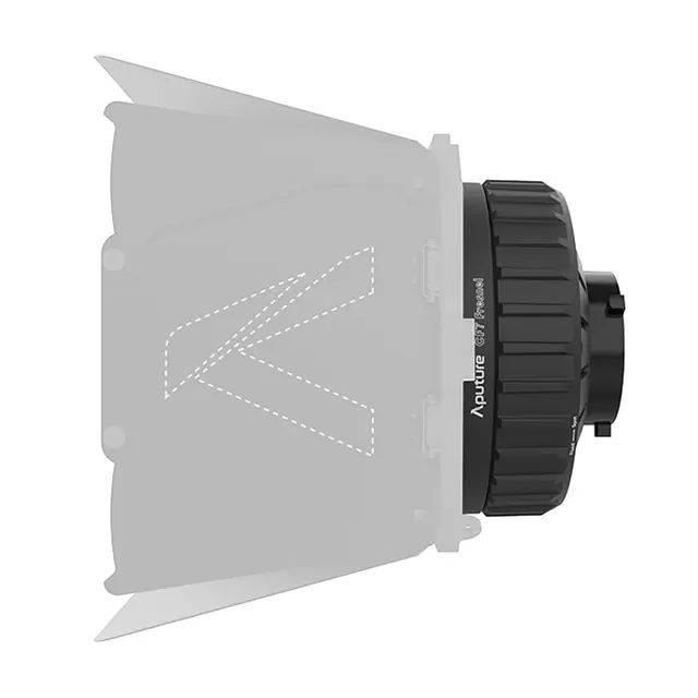 Aputure CF7 Fresnel and Barn Doors Kit For Storm 400x 