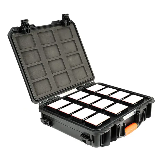 DEMO Aputure AL-MC 12-Light Prod. Kit 12x LED lamper i Lade-koffert 