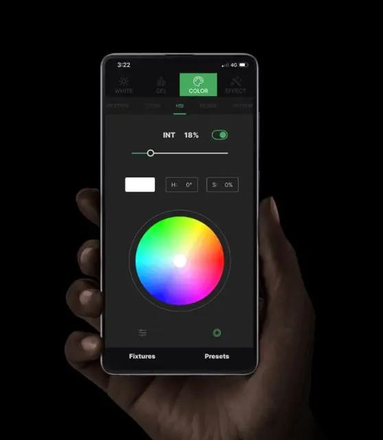 Aputure AL-MC MultiColor LED Light Liten LED lampe med mange effekter 
