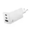 Aqiila Chargebird W3 65W 2xUSB-C/USB-A Wallcharger