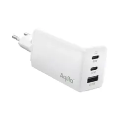 Aqiila Chargebird W3 65W 2xUSB-C/USB-A Wallcharger