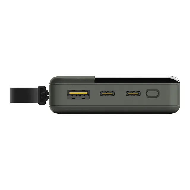 Aqiila Powerbird B20M+ 20000 mAh 65W Powerbank for mobil og laptop - Grønn 