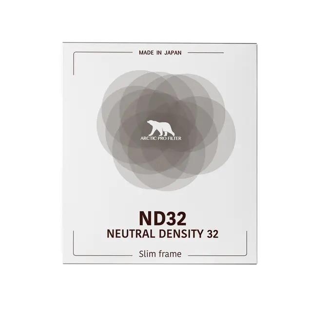 Arctic Pro filter ND32 58mm. 5 trinn 