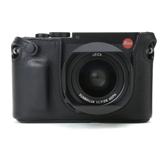 Artisan&Artist LMB-Q Leica Q2 Halfcase Halfcase for Leica Q2 i sort skinn 