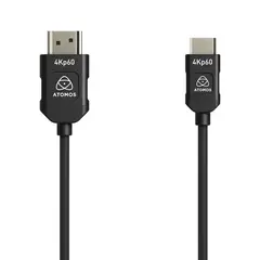 Atomos 4K60P HDMI Silicon Cable Micro HDMI to Full-HDMI 45cm