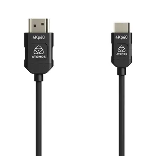 Atomos 4K60P HDMI Silicon Cable Micro HDMI to Full-HDMI 45cm