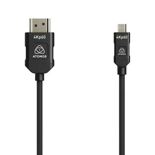 Atomos 4K60P HDMI Silicon Cable Mini HDMI to Full-HDMI 45cm