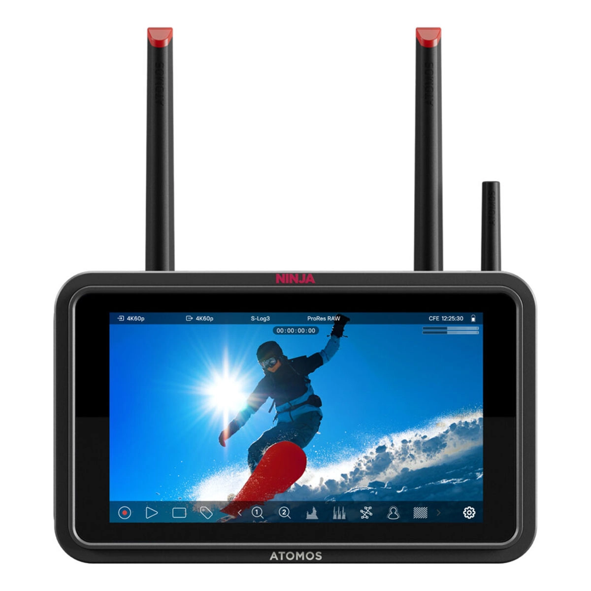 Atomos Ninja TX 5" HDR Monitor/Recorder SDI/HDMI. 1500nit. Wi-Fi enabled