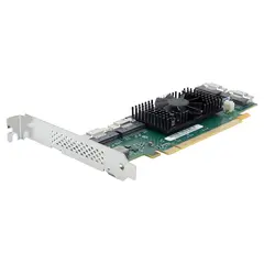 ATTO ExpressNVM S4FF 16-Port Smart NVMe x16 PCIe 4.0 Switch Adapter Low Profile