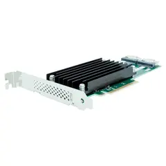 ATTO ExpressSAS H240N 24-Port Internal 24Gb SAS/SATA x8 PCIe 4.0 HBA SFF-8654