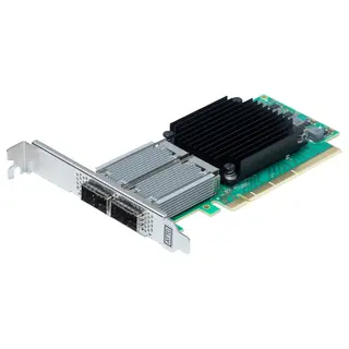 ATTO FastFrame N312 Dual 10/25/40/50/100 SmartNIC x16 PCIe 3.0 LP 2x QSFP28