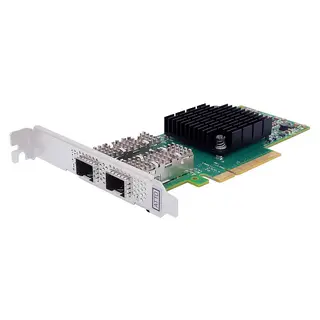ATTO FastFrame N322 Dual 10GbE SmartNIC x8 PCIe 3.0 Low Profile 2x RJ45 SFP+
