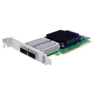 ATTO FastFrame N412 Dual 100GbE SmartNIC x16 PCIe 4.0 Low Profile 2x QSFP28