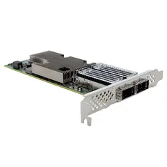 ATTO FastFrame N412 Dual 100GbE SmartNIC x16 PCIe 4.0 Low Profile (QSFP28)