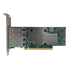 ATTO FastFrame N424 Quad 25GbE SmartNIC x16 PCIe 4.0 Low Profile (SFP28)