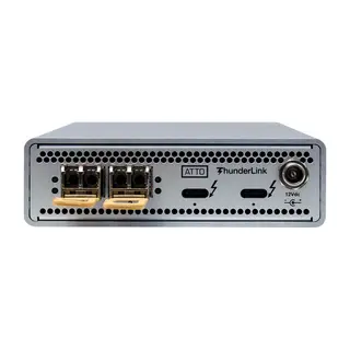 ATTO Thunderlink NS-3252 Thunderbolt 3 Dual 25Gb Ethernet 2x LC SFP28