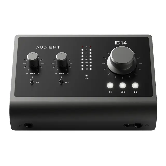 Audient iD14 MkII Lydkort 10in/4out Audio Interface 