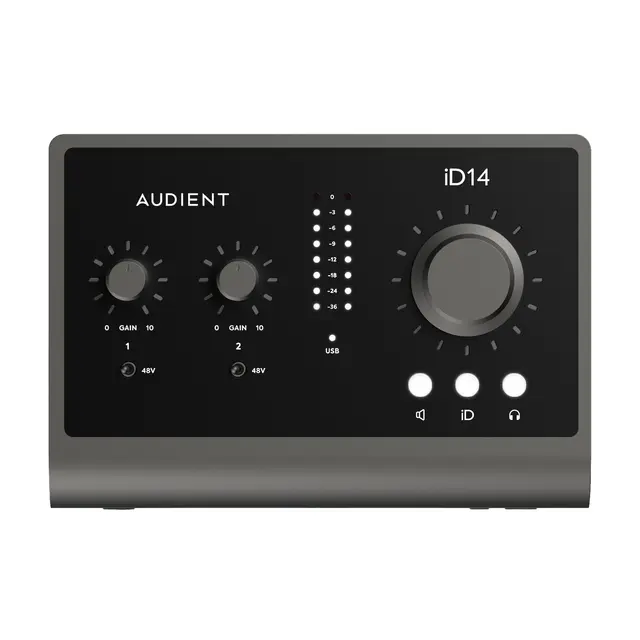 Audient iD14 MkII Lydkort 10in/4out Audio Interface 