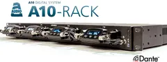 Audio Ltd Rack frame med Dante 4x plasser til dual mottagere