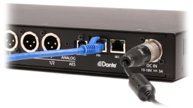 Audio Ltd Rack frame med Dante 4x plasser til dual mottagere 