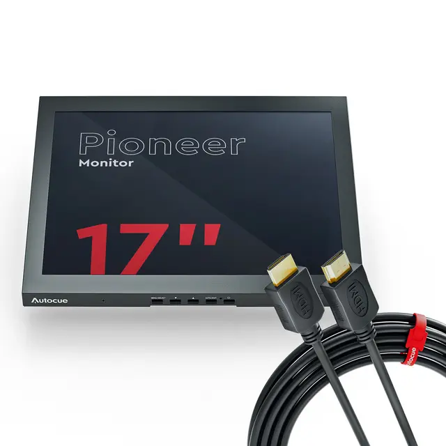 Autocue 17" Pioneer Monitor 