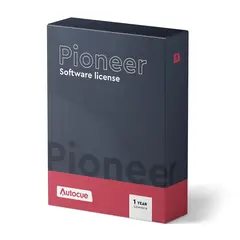 Autocue Pioneer software license pack 1-year entitlement