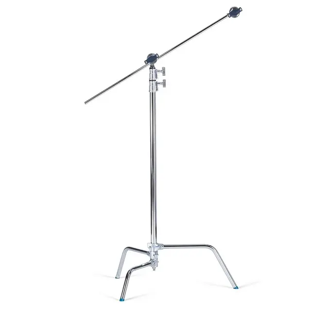 Avenger C-Stand Kit A2033FKIT Chrome Lysstativ med bomarm og griphead 