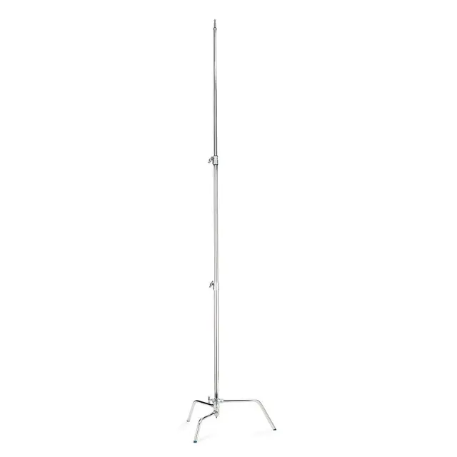 Avenger C-Stand A2033L Sliding Leg Chrom Lysstativ Nivelerbar 3,3m Blank 