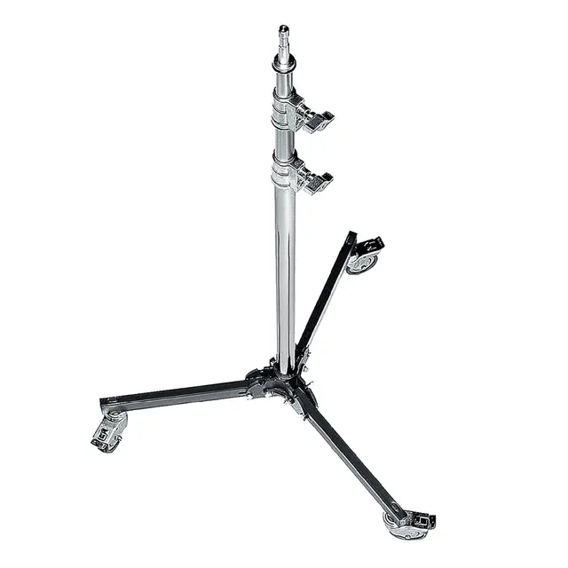 Avenger Roller Stand A5017 Folding Base 1,7m høy søyle 3-fot base med hjul 