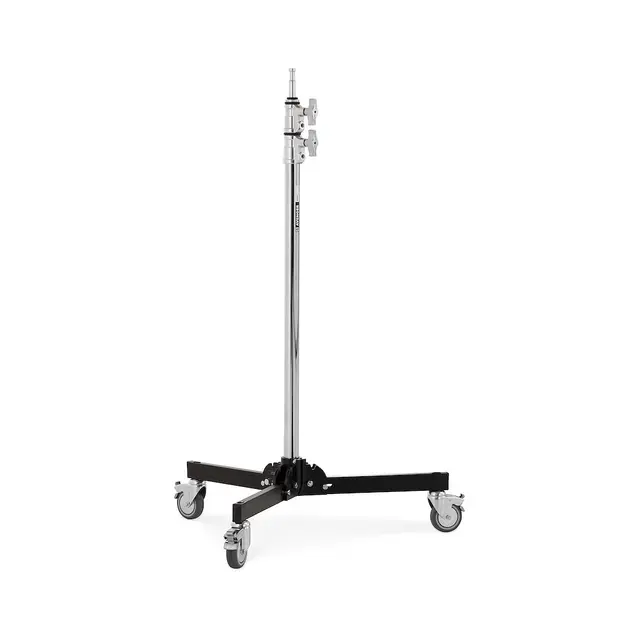 Avenger Roller Stand A5017 Folding Base 1,7m høy søyle 3-fot base med hjul 