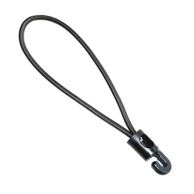 Spanfiks m/krok Svart 4mm 25cm 