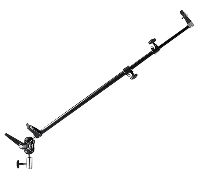 Avenger Teleskopisk Arm D700B Sort Reflektorholder 47 - 122cm 