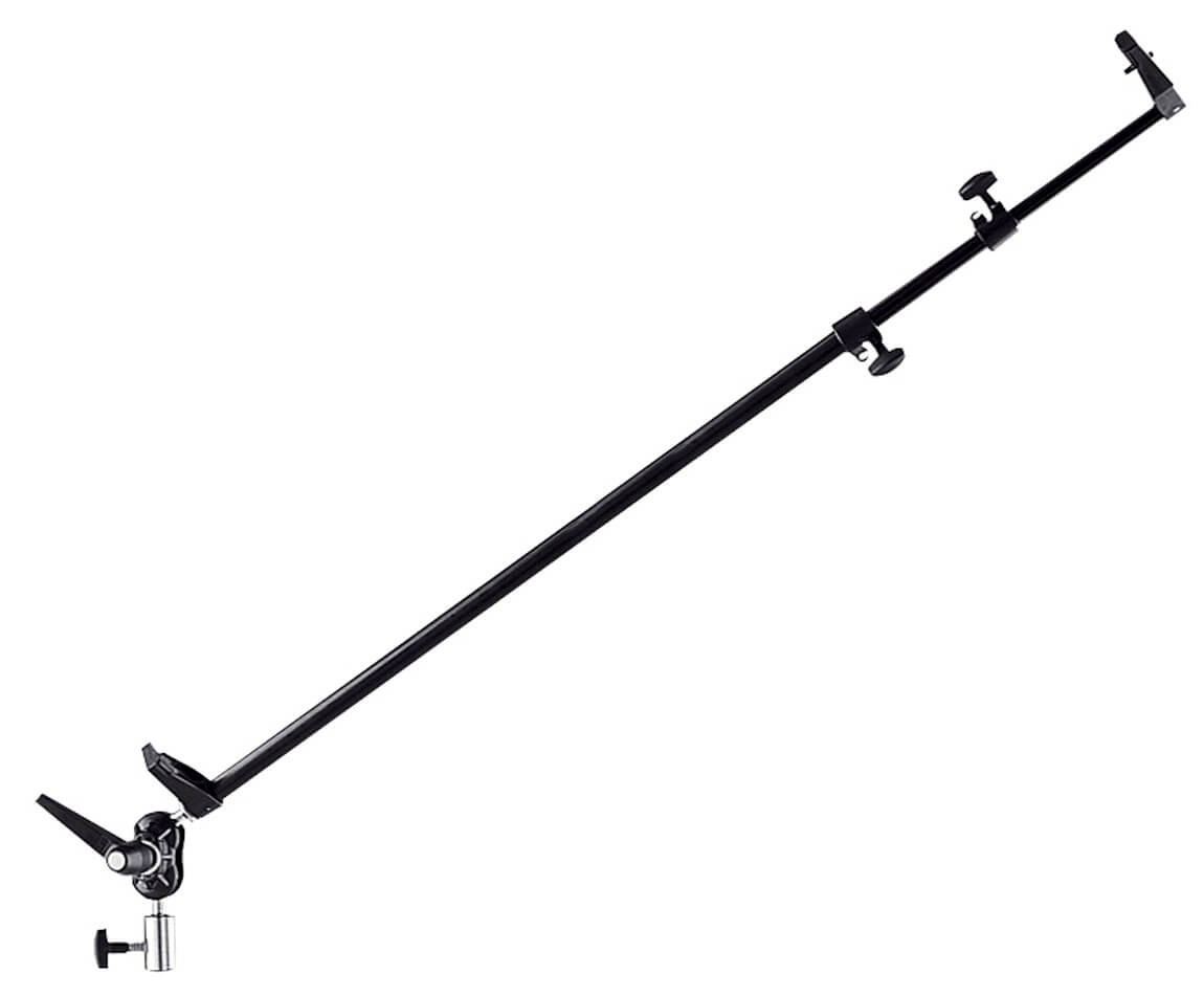 Avenger Teleskopisk Arm D705B Sort Reflektorholder 66 - 185cm