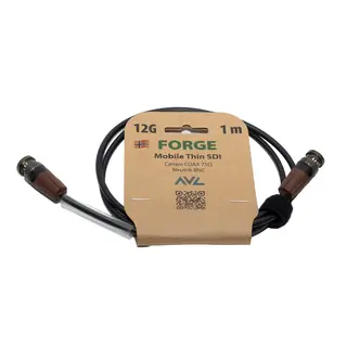 AVL FORGE Mobile Thin SDI Coax 1m 1 meter, 12G, 4,2mm tynn SDI Kabel