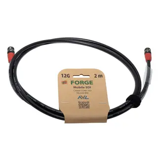 AVL FORGE Mobile SDI Coax 2m 2 meter, 12G, 7mm SDI Kabel