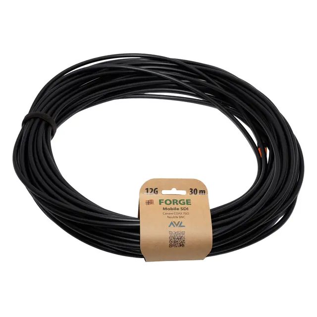 AVL FORGE Mobile SDI Coax 30m 30 meter, 12G, 7mm SDI Kabel 