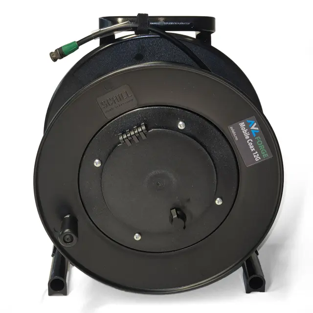 AVL FORGE Mobile SDI Coax på Trommel 75m 75 meter, 12G, 7mm SDI Kabel på tommel 