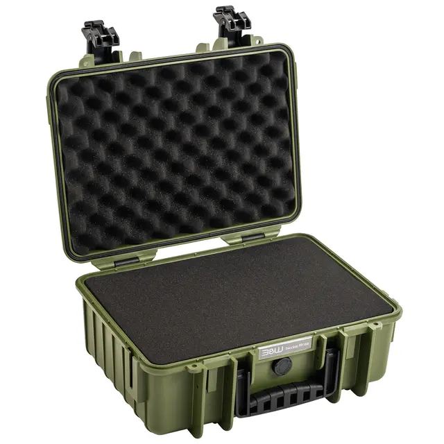 B&W Outdoor Cases Type 4000 Bronze Green (pre-cut foam) 