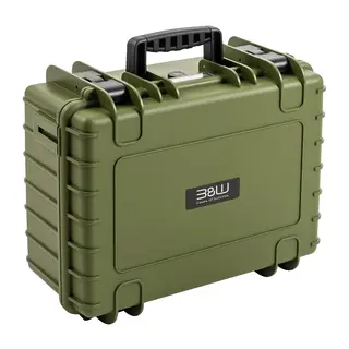 B&amp;W Outdoor Cases Type 5000 m/ Divider Bronze Green (divider system)