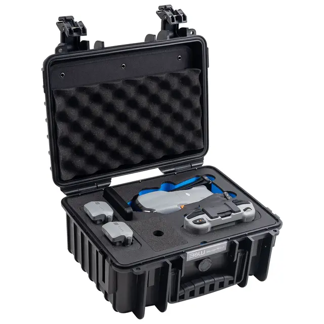 B&W Outdoor Cases Type 3000 For DJI Air 3. Black 