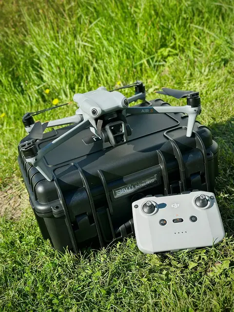 B&W Outdoor Cases Type 3000 For DJI Air 3. Black 