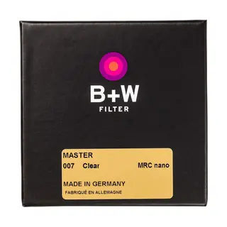 B+W 007 Clear Filter MRC Nano Master 86mm