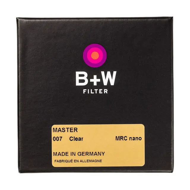 B+W 007 Clear Filter MRC Nano Master 86mm 