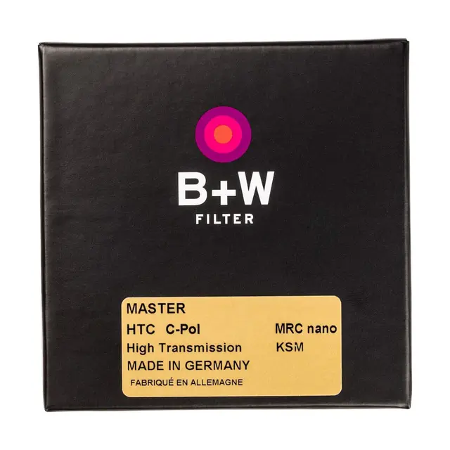 B+W Circular Pola Filter MRC Nano HTC 37mm 