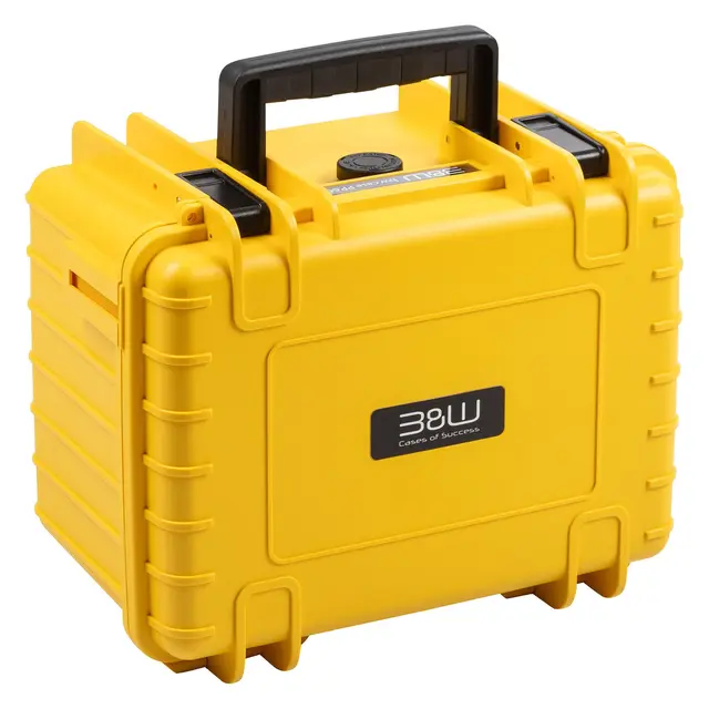 B&W Outdoor Cases Type 2000 For DJI Mini 5 Pro. Yellow 