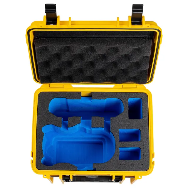 B&W Outdoor Cases Type 2000 For DJI Mini 5 Pro. Yellow 