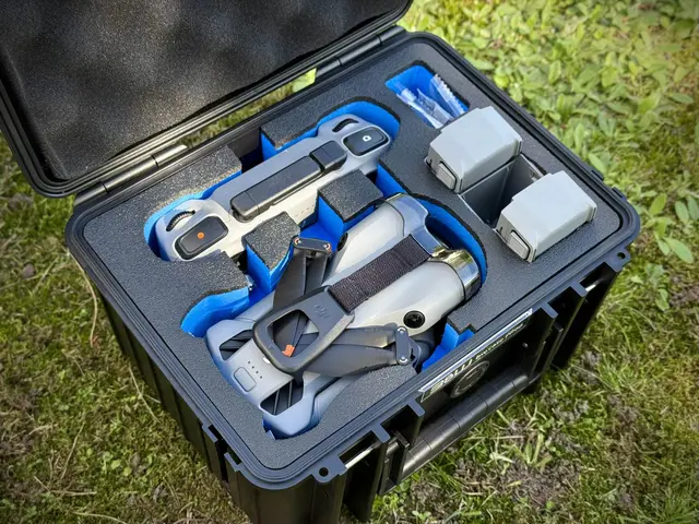 B&W Outdoor Cases Type 2000 For DJI Mini 5 Pro. Yellow 