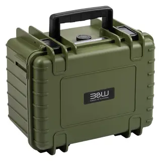 B&amp;W Outdoor Cases Type 2000 For DJI Mini 5 Pro. Bronze Green