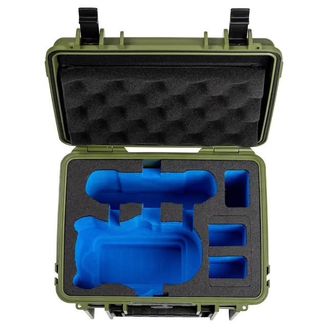 B&W Outdoor Cases Type 2000 For DJI Mini 5 Pro. Bronze Green 
