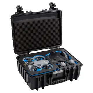 B&amp;W Outdoor Cases Type 5000 For DJI Avata360. Black